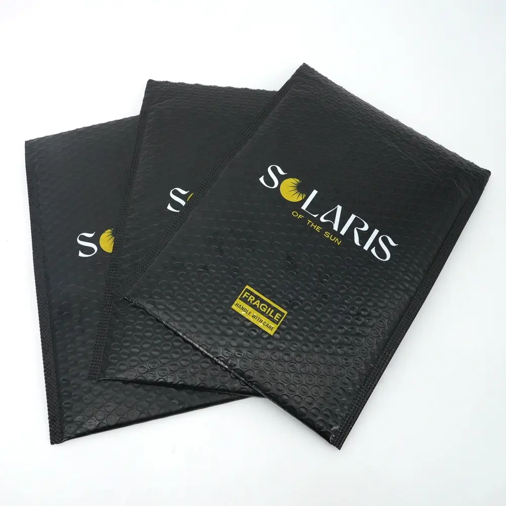 Custom Logo Mailer Shipping Envelope Padded Postal Satchels Bubble Bag Self-Sealing Poly Packaging Mailing Bags