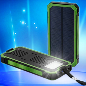 Banque d'alimentation étanche <span class=keywords><strong>pas</strong></span> chère 20000mAh avec cordon, <span class=keywords><strong>chargeur</strong></span> <span class=keywords><strong>solaire</strong></span> SOS extérieur avec lampe de camping puissante - Product Image 6