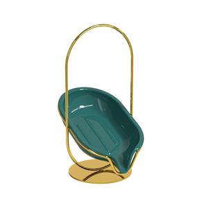 Jabonera Moderna de Acero Inoxidable de Lujo Ligero con Drenaje, Montaje en Pared Impermeable para Baño de Hotel, Almacenamiento de Alta Gama sin Perforaciones - Product Image 4