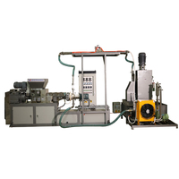 Granulateur de granulés de plastique XINSU SJ70 en acier inoxydable avec moteur EVA pour ligne de granulation sous-marine / granulateur de granulés de laboratoire