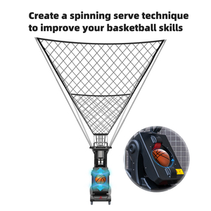 Fabricant SIBOASI Machine <span class=keywords><strong>de</strong></span> rebond <span class=keywords><strong>de</strong></span> basket-ball Robot d'entraînement <span class=keywords><strong>à</strong></span> angles multiples K2 Smart APP Équipement <span class=keywords><strong>de</strong></span> <span class=keywords><strong>coaching</strong></span> télécommandé - Product Image 4