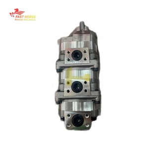 อะไหล่รถขุดฮังกู้ด 12T PC20-7 PC10-7 PC15-3 ปั๊มเกียร์ 705-55-34181 705-41-08070 ปั๊มไฮดรอลิกแบบสามจังหวะ - Product Image 3