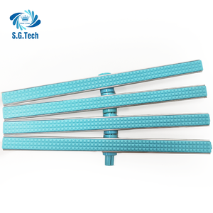 Grille de trop-plein rectangulaire en ABS Water Crown pour <span class=keywords><strong>piscine</strong></span>, grille de drainage anti-dérapante, accessoire de <span class=keywords><strong>piscine</strong></span> durable - Product Image 2