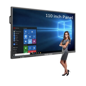 4K Smart Classroom Digital Board 75 86 98 100 110 55 65 Inch for Teaching School Interactive Smart Interactive Panels - Product Image 1