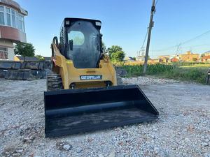Minicargadora Caterpillar CAT246c original usada de alto rendimiento, cargadora pequeña CAT246C CAT966H CAT262 CAT262D3. - Product Image 2