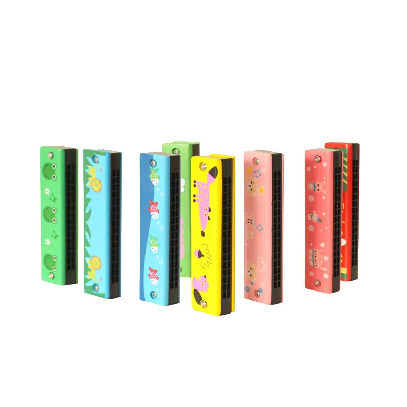 Jouets éducatifs en bois pour enfants, Instrument chromatique Parent-enfant, cadeau d'harmonica, Mini Harmonica drôle, offre spéciale