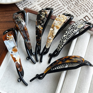 Nouvelle pince à cheveux AITONG faite à la main en acétate <span class=keywords><strong>de</strong></span> style coréen pour <span class=keywords><strong>queue</strong></span> <span class=keywords><strong>de</strong></span> <span class=keywords><strong>cheval</strong></span> haute, accessoire <span class=keywords><strong>de</strong></span> coiffure pour le quotidien - Product Image 1