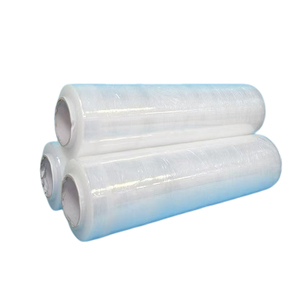 فيلم تغليف بلاستيكي قابل للتمدد LLDPE بعرض 50 سم ووزن إجمالي 2.5 كجم وقلب 2 بوصة للاستخدام اليدوي لتغليف البالتات والشحن - Product Image 4