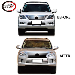 CZJF, <span class=keywords><strong>precio</strong></span> de fábrica, nuevas piezas de automóviles, parachoques delantero, parachoques trasero, Kit de carrocería para <span class=keywords><strong>Lexus</strong></span> <span class=keywords><strong>Lx</strong></span> <span class=keywords><strong>570</strong></span> 2008, actualizaciones 2012 2020 2021 <span class=keywords><strong>2022</strong></span> 2023 - Product Image 3