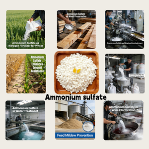 Nitrogen Fertilizer Granular Ammonium Sulfate (NH4)2SO4 Agricultural Grade 99% Purity YIDA Brand 25kg/bag - Product Image 2
