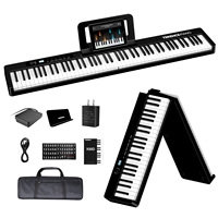 TERENCE X88D 88 Keys Keyboard Piano Professional Grade Sound Expression Technology Full Size Electric Piano Home