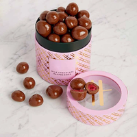 Cylindre Papier Tube Bonbons Boîte Alimentaire Sûr Biodégradable Papier Tube Gummy Bonbons Alimentaire Poudre Boîte D'emballage