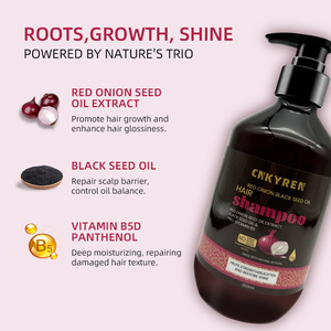 Dưỡng ẩm tự nhiên màu đỏ hành tây dầu gội đầu cho sự tăng trưởng tóc tăng cường và ngăn ngừa vỡ chăm sóc tóc - Product Image 4