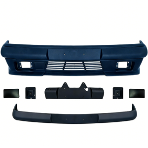 Parachoques delantero estilo AMG63 apto para <span class=keywords><strong>Mercedes</strong></span>-<span class=keywords><strong>Benz</strong></span> Clase E W124 (1988-1993), réplica exacta del original del coche. - Product Image 3