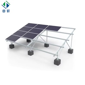 Thân thiện với môi trường và hiệu quả mini railless năng lượng mặt trời gắn hệ thống railless lắp đặt bảng điều khiển năng lượng mặt trời cho ứng dụng mái - Product Image 1