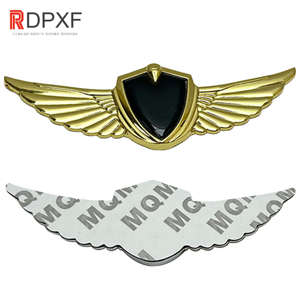 Autocollant de <span class=keywords><strong>logo</strong></span> d'aile en caoutchouc flexible pour voitures, autocollant stéréoscopique 3D personnalisé pour la modification de la carrosserie latérale arrière, style sportif, autocollant de <span class=keywords><strong>logo</strong></span> de <span class=keywords><strong>voiture</strong></span> - Product Image 6