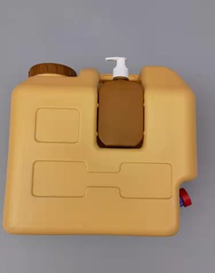 Seau d'eau en plastique de 20 l, portable, avec robinet, pour voiture de plein air, <span class=keywords><strong>camping</strong></span>, meilleures ventes - Product Image 2