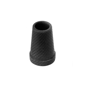 Puntali Antiscivolo per Bastoni da Passeggio 16-15 mm (x4 pz), Puntali in Gomma Nera per Bastoni da Passeggio KMINA K10037 - Product Image 2