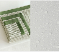 2024 nouveau japon Style absorbant minimaliste haute qualité solide serviettes de bain en gros Spa serviettes coton serviette de bain