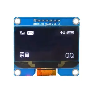 Spd0301 1.54 inch OLED hiển thị Module 7pin SPI IIC nối tiếp Màn hình LCD Board GND VCC SCL SDA 1.54''