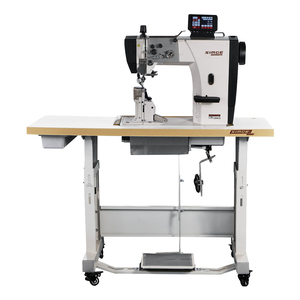 Machine à coudre industrielle automatique S3 pour la couture et la découpe de semelles de chaussures en cuir avec alimentation 220V - Product Image 1