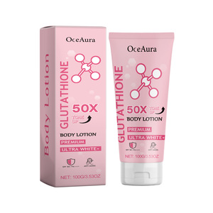 Crema di burro per il corpo Oceaura glutatione idratante e schiarente per la pelle ingredienti nutrienti schiarenti - Product Image 1