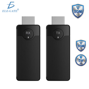 ELE-GATE <b>Wireless</b> HDMI Transmitter <b>Receiver</b> 4K 1080P Plug Play 50M Range 5V Power - Product Image 2