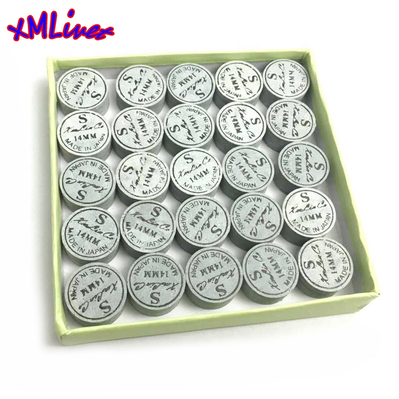 Оригинальный xmlincos 14 мм бильярдный кий насадки для кия 10 слоев бассейн для кия, Размеры S/M/H Япония кожаные наконечники бильярдные аксессуары