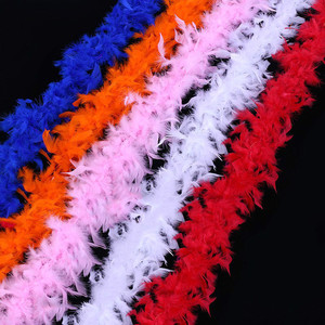 Boa de Plumas de Pavo Turco al por Mayor para Fiestas, Eventos, Espectáculos, Disfraces, Danza y Decoraciones - Product Image 2