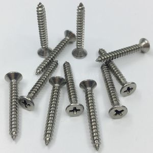 M3 M3.5 M4 M5 M6 201 Stainless Steel Phillips Head Self Tapping Screws Countersunk Head Metal Fasteners Metric Right Hand Thread - Product Image 5