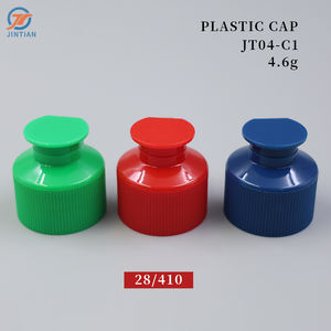 غطاء سائل للشامبو باللون الأخضر والأحمر والأزرق 28/من البلاستيك إغلاق الزجاجة غطاء علوي قلاب - Product Image 2