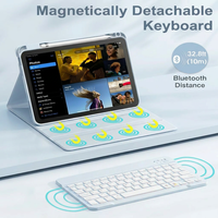 Casing Tablet Samsung Galaxy Tab S7 S8 S9 FE S10 Ultra Lite 11 12.4 14.6 Inch Dengan Slot Pena dan Keyboard Nirkabel
