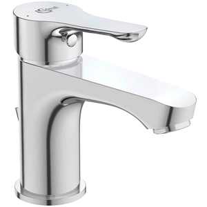 เครื่องผสมอ่างล้างหน้าคันเดียวโครเมียมอัลฟาเครื่องมือหมุนคุณภาพสูง - Product Image 1