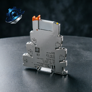 โมดูลรีเลย์สองช่องสัญญาณ PLC‑RSC‑ 24DC/2X21/FG 24VDC คอยล์ DIN‑Rail ระบบควบคุมอุตสาหกรรม OEM ได้รับการรับรองมาตรฐาน CE - Product Image 2