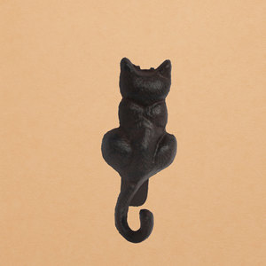 Heurtoir de porte de chat en métal moderne Revêtement durable et forme fonctionnelle pour porte d'entrée ou <span class=keywords><strong>garage</strong></span> Heurtoir de porte de chat décoratif - Product Image 5
