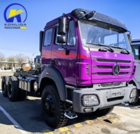 Châssis de camion Beiben 6x6 au Congo, 420 ch, 6x6, transmission intégrale, camion lourd, camion North Ben