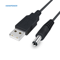 Ugreen — câble d'alimentation USB DC vers dc5,5 x 2.1, cordon de chargement pour lampe de Table, ventilateur, routeur