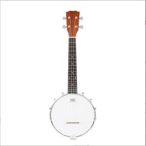 <span class=keywords><strong>Banjo</strong></span> Ukulele al por Mayor de Fábrica, Instrumento Chino, Banjos Baratos con Cuerpo de Metal y Ribete, <span class=keywords><strong>Banjo</strong></span> de <span class=keywords><strong>4</strong></span> <span class=keywords><strong>Cuerdas</strong></span> tipo Guitarra - Product Image 1