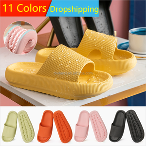 Produit de dropshipping 2026 : Claquettes et sandales décontractées en EVA, ultra-douces, à plateforme épaisse, effet nuage, pour intérieur - Product Image 6