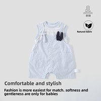 Salopette en coton à motif de dessin animé pour bébés filles, tenue d'été, vêtements une pièce pour nourrissons et tout-petits, combinaison de ramper, tissu adouci