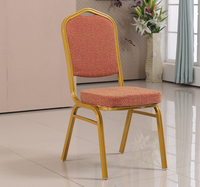 Chaise de banquet rouge de mariage d'intérieur de restaurant d'hôtel de haute qualité
