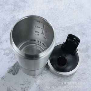 New 304 Stainless Steel Vacuum <b>Flask</b> Leak-Proof Thermal Insulation <b>Large</b> Capacity Graduated Markings Portable Sports Fitness - Product Image 5