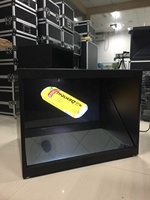 Projecteur holographique Holocube 65 pouces 3D accessoire d'équipement de présentation d'hologramme à 180 degrés