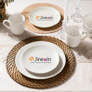 Assiettes à dîner en céramique Ensembles de <span class=keywords><strong>vaisselle</strong></span> pour <span class=keywords><strong>12</strong></span> <span class=keywords><strong>personnes</strong></span> Ensembles d'assiettes en céramique <span class=keywords><strong>Vaisselle</strong></span> de table - Product Image 3