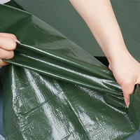 Bâche en PE imperméable personnalisée 20x30 10x10 12x10 20x20, bâche isolante en plastique robuste pour jardin et agriculture