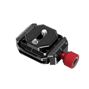 Aluminum Alloy Quick Release Plate 38mm Knob Lock For <b>Digital</b> <b>Camera</b> Tripod Mount - Product Image 1