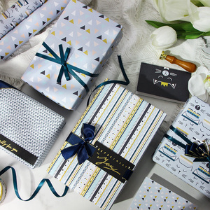 High Quality Named "Baitang" Cat <b>Wrapping</b> <b>Paper</b> <b>Roll</b> | <b>Birthday</b> Art <b>Paper</b> 80gsm 43x300cm | Bulk Wholesale Luxury Gift Packaging - Product Image 5