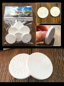 Bouchons en céramique blanche écologique plaque ronde Base corail Frag disques support avec différentes tailles pour carreaux d'aquarium SPS LPS - Product Image 6