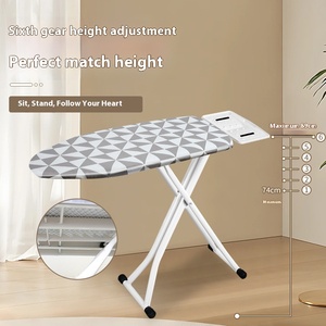 Mini usage domestique pliable électrique planche <span class=keywords><strong>à</strong></span> repasser support droit en plastique Double niveau multifonction Feng marque spéciale Stock en gros - Product Image 4