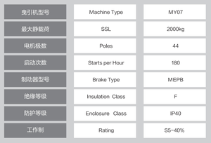 Giá thấp số lượng lớn bán hàng nhỏ thang máy kéo máy 100% mới không hộp số đường kính 150mm 340kg-408kg thang máy kéo máy - Product Image 5